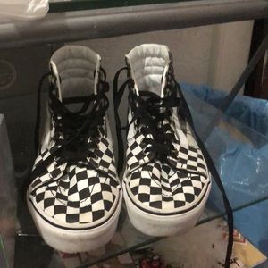 Checkered vans
